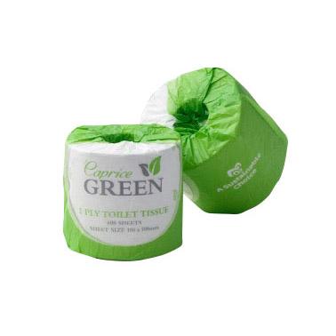 Green Heritage Pro Set of 3 Toilet Paper Tissue Rolls Ultra Soft High Quality Bathroom 